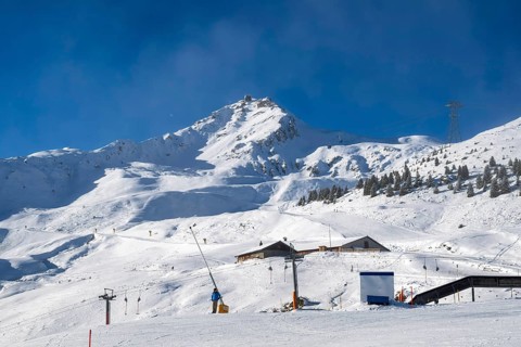 Weisshorn Arosa ski resort, Switzerland