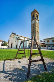 Church in Cisterna, Coseano, Friuli-Venezia Giulia, Italy