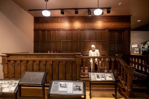 Birmingham, Alabama - The Birmingham Civil Rights Institute. The BCRI provides visitors with an