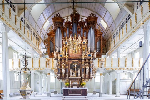The Protestant-Lutheran Marktkirche zum Heiligen Geist is the historic main church in the Clausthal
