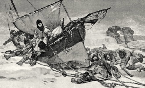 Franklin's lost expedition, a British voyage of Arctic exploration led by Captain Sir John Franklin