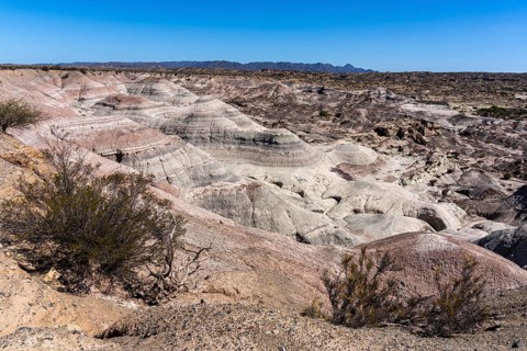 Painted Valley (Valley of the Moon), Ischigualasto Provincial Park, Villa San Agustín, San Juan