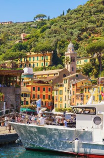 Portofino harbour, Portofino, Liguria, Italy