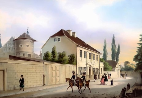 Immanuel Kant's house in Königsberg, now Kaliningrad, Russia