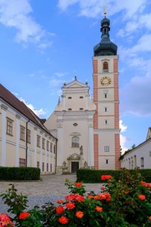 Premonstratensian Monastery Geras Abbey, Geras, Waldviertel, Lower Austria, Austria