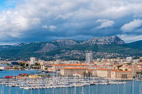 Port of Toulon, France