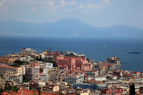 View of the Complesso della Nunziatella, Campania, Italy