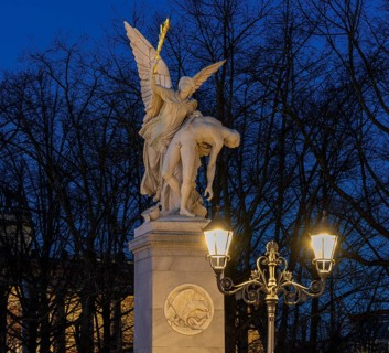 Night shots, Berlin Mitte, Schlossbrücke, Berlin, Germany