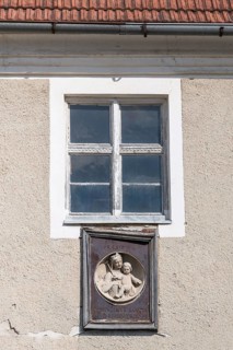 Marian culture on a convent wall, Dominican convent of Wettenhausen, 12th century, Wettenhausen,