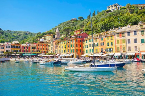 Portofino marina, Portofino, Liguria, Italy