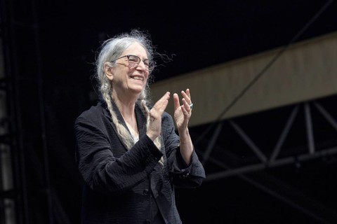 Patti Smith, singer, songwriter, USA, Patti Smith Quartet, open air at the Citadel Music Festival,