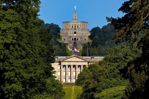 Wilhelmshöhe Mountain Park with Wilhelmshöhe Castle and the Hercules Building, UNESCO World
