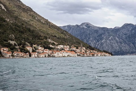 Historic town of Perast, Bay of Kotor, Montenegro