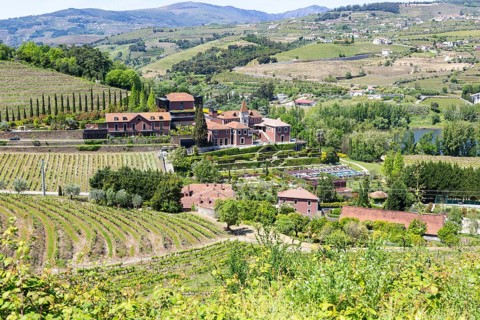 Six Senses Douro Valley hotel, Quinta Vale de Abraao, Samodaes, Lamego, Portugal