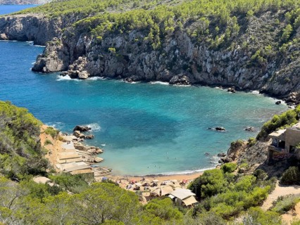 Cala d'en Serra Bay, Ibiza, Balearic Islands, Spain