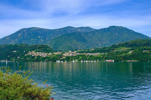 Lago di Caldonazzo, Valsugana, Trentino, Italy