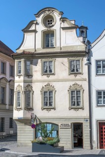 Former prince-bishop's cavalier house, 17th century, baroque remodelling, Pfahlstr. 1, Eichstätt,