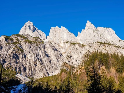Mühlsturzhörner and Grundübelhörner, Klausbachtal, Reiteralpe, Berchtesgaden National Park,