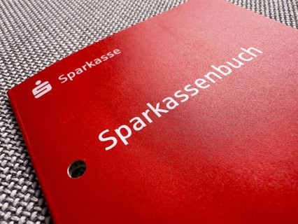 Valued savings book of a savings bank