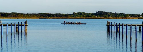 The harbour of Sellin, Rügen, Mecklenburg-Vorpommern, Germany