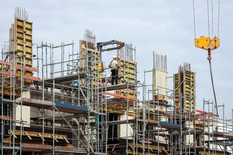 Gelsenkirchen, North Rhine-Westphalia, Germany, new development area in the Graf Bismarck district,