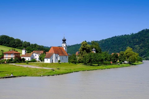 Pyrawang Filial Church, Pyrawang an der Donau, Esternberg, Schärding District, Upper Austria