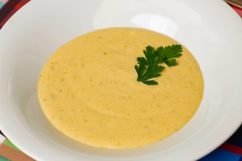Swabian cuisine, potato soup, soup dish, typical Swabian, traditional cuisine, grandmother's