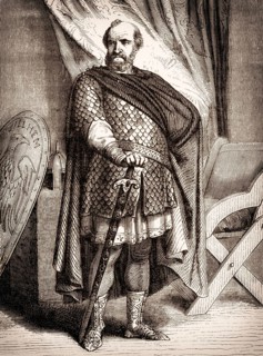 William I, ca. 1028, 1087, known as William the Conqueror, the first Norman King of England