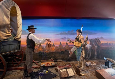 Elko, Nevada - The California Trail Interpretive Center tells the story of the emigrants who