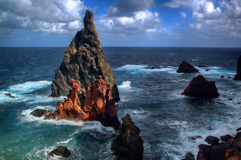 Ponta do Sao Lourenzo, Cape, Atlantic Ocean, Atlantic Coast, Madeira, Portugal, Madeira, Portugal