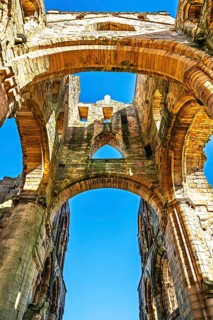 Jedburgh Abbey, Augustinian Abbey, Jedburgh, Scottish Borders, Scotland, UK