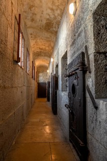 Dungeon at the Bridge of Sighs, Doge's Palace, San Marco district, Venice, Veneto region, Italy