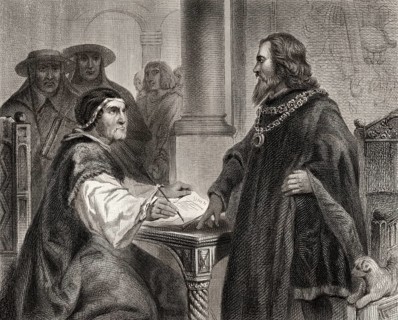 Sigismund of Luxemburg, 1368-1437, Holy Roman Emperor and Antipope John XXIII or Baldassarre Cossa,