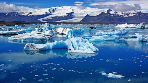 Iceland, Jökulsarlon, drift ice, Europe, Jökilsarlon