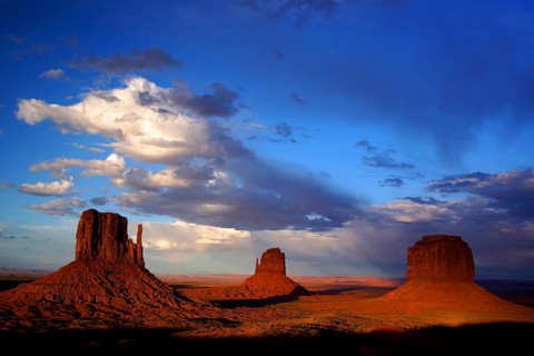 Monument Valley, Utah, Arizona, USA, Valley of Monuments, Utah, Arizona, USA