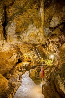 Laichingen Deep Cave, Swabian Alb. This attraction is the only shaft cave in Germany that has been