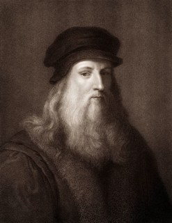 Leonardo da Vinci, 1452 - 1519, Italian painter, sculptor, architect and engineer, Leonardo da