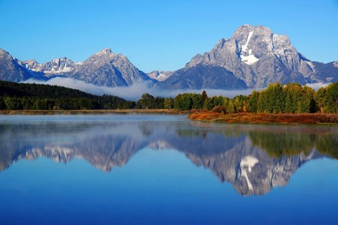 United States - Wyoming, Grand Teton, Oxbow Bend, Grand Teton, Wyoming, United States of America