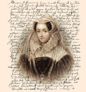 Faksimile des Hinrichtungsbefehls für Maria Stuart, Königin der Schotten, verfasst von Elisabeth I.