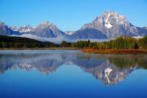 USA, Wyoming, Grand Teton, Oxbow Bend, Grand Teton, Wyoming, USA