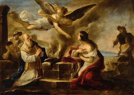 Luca Giordano (b. 18 October 1634, d. 3 January 1705), called Fa Presto, Italian painter and etcher