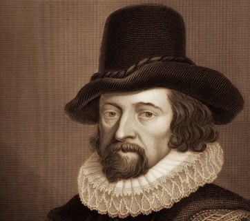 Portrait of Sir Francis Bacon, Baron Baco of Verulam, 1561 - 1626, English lawyer, statesman,