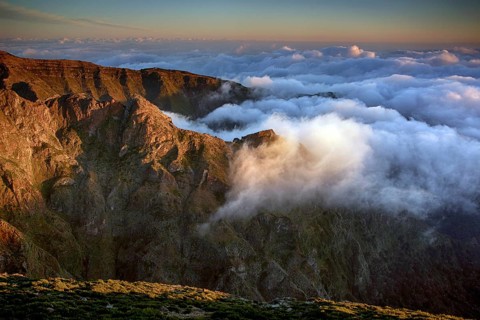 Portugal, Madeira, Pico do Ariero, mountains, mountain peak, viewpoint