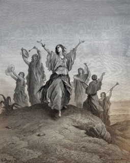Jephthah's Daughter Coming to Meet Her Father, Gustave Doré