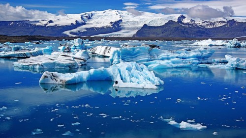 Iceland, Jökulsarlon, drift ice, Europe, Jökilsarlon