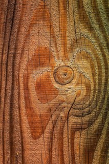 Close up of a plank of wood