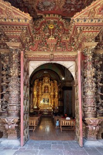 Iglesia la Compañía, Quito, Ecuador