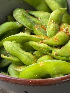 Asian dish, vegan, appetiser, edamame, food, Stuttgart, Baden-Württemberg, Germany
