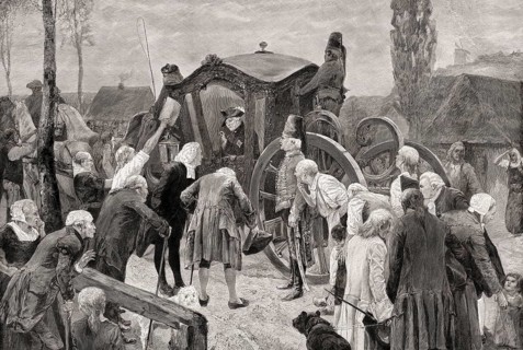 A journey of Frederick the Great