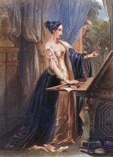 Love and Pride, engraved by H. Cook after W. Perring, Historic, digitally restored reproduction